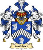 English Family Coat of Arms (v.25) Gardiner