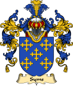 English Family Coat of Arms (v.25) Syms