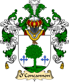 Irish Family Coat of Arms (v.25) O'Concannon