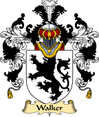 Irish Family Coat of Arms (v.25) Walker I