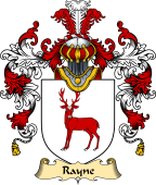 Welsh Family Coat of Arms (v.25) Rayne (of Brocastell, Glamorgan)