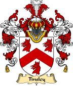 English Family Coat of Arms (v.25) Tinsley