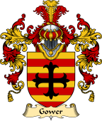 English Family Coat of Arms (v.25) Gower