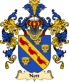 English Family Coat of Arms (v.25) Nott