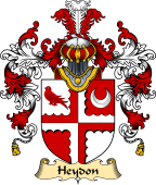 Irish Family Coat of Arms (v.25) Heydon