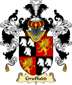 Welsh Family Coat of Arms (v.25) Gruffudd (FYCHAN Sir, of Powys, of Boniarth)