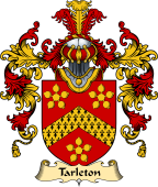 English Family Coat of Arms (v.25) Tarleton