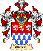 English Family Coat of Arms (v.25) Oliverson