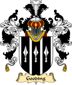 English Family Coat of Arms (v.25) Gooding