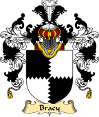 English Family Coat of Arms (v.25) Bracy