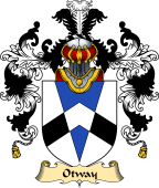 Irish Family Coat of Arms (v.25) Otway