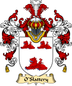 Irish Family Coat of Arms (v.25) O'Slattery