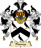 English Family Coat of Arms (v.25) Thomas (Wales)