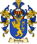 English Family Coat of Arms (v.25) Brinley