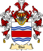 Welsh Family Coat of Arms (v.25) Eliot (of Erwer, Pembrokeshire)