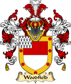 English Family Coat of Arms (v.25) Woodfield