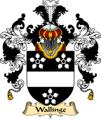 English Family Coat of Arms (v.25) Wallinge