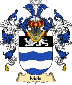 English Family Coat of Arms (v.25) Mole