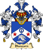 Scottish Family Coat of Arms (v.25) Blanearn