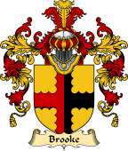 English Family Coat of Arms (v.25) Brooke