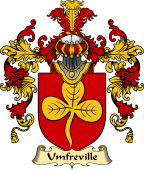 Welsh Family Coat of Arms (v.25) Umfreville (of Pen-Marc, Glamorganshire)