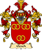 English Family Coat of Arms (v.25) Clench