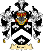 English Family Coat of Arms (v.25) Sewell