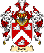 English Family Coat of Arms (v.25) Davis