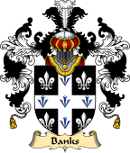 English Family Coat of Arms (v.25) Banks