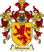 Welsh Family Coat of Arms (v.25) Albanacus (Son of Brutus)