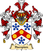 English Family Coat of Arms (v.25) Hampton