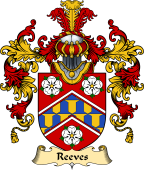 English Family Coat of Arms (v.25) Reeves