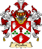 Irish Family Coat of Arms (v.25) O'Cullen or Culhoun