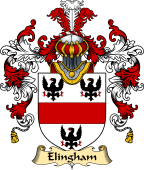 English Family Coat of Arms (v.25) Elingham