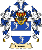 English Family Coat of Arms (v.25) Leman or Lemmon