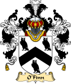 Irish Family Coat of Arms (v.25) O'Finn