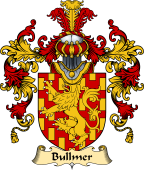 English Family Coat of Arms (v.25) Bullmer or Bulmer