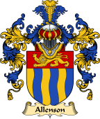 English Family Coat of Arms (v.25) Allenson