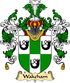 English Family Coat of Arms (v.25) Wakeham