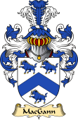 Irish Family Coat of Arms (v.23) for MacGann or Magan