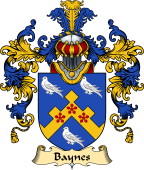 English Family Coat of Arms (v.25) Baynes