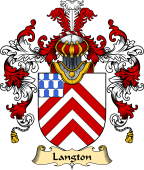 English Family Coat of Arms (v.25) Langton