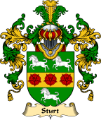 English Family Coat of Arms (v.25) Sturt