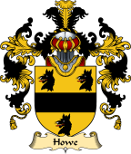 English Family Coat of Arms (v.25) Howe