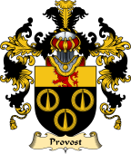 English Family Coat of Arms (v.25) Provost