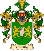 Irish Family Coat of Arms (v.25) O'Reilly or Riley