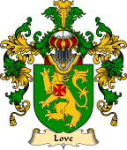 English Family Coat of Arms (v.25) Love II