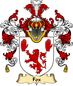 Irish Family Coat of Arms (v.25) Fox