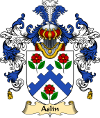 English Family Coat of Arms (v.25) Aslin