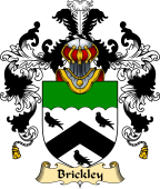 English Family Coat of Arms (v.25) Brickley